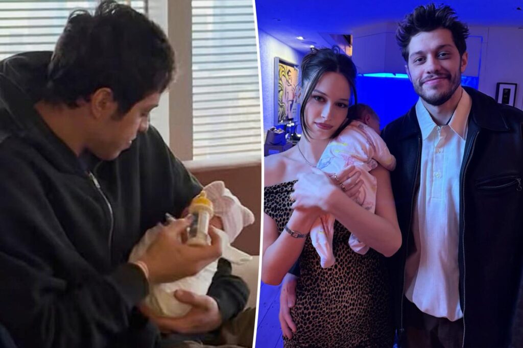 Pete Davidson spotted with daughter Scottie after ex Elsie Hewitt claims she’s raising baby alone