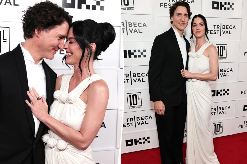 Katy Perry and Justin Trudeau officially announce their relationship on the red carpet