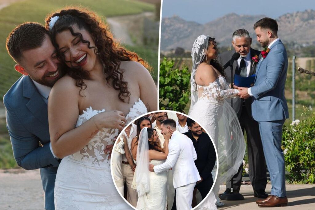 Couple who wed during Bad Bunny halftime show announces details of second ceremony – in honor of the Super Bowl