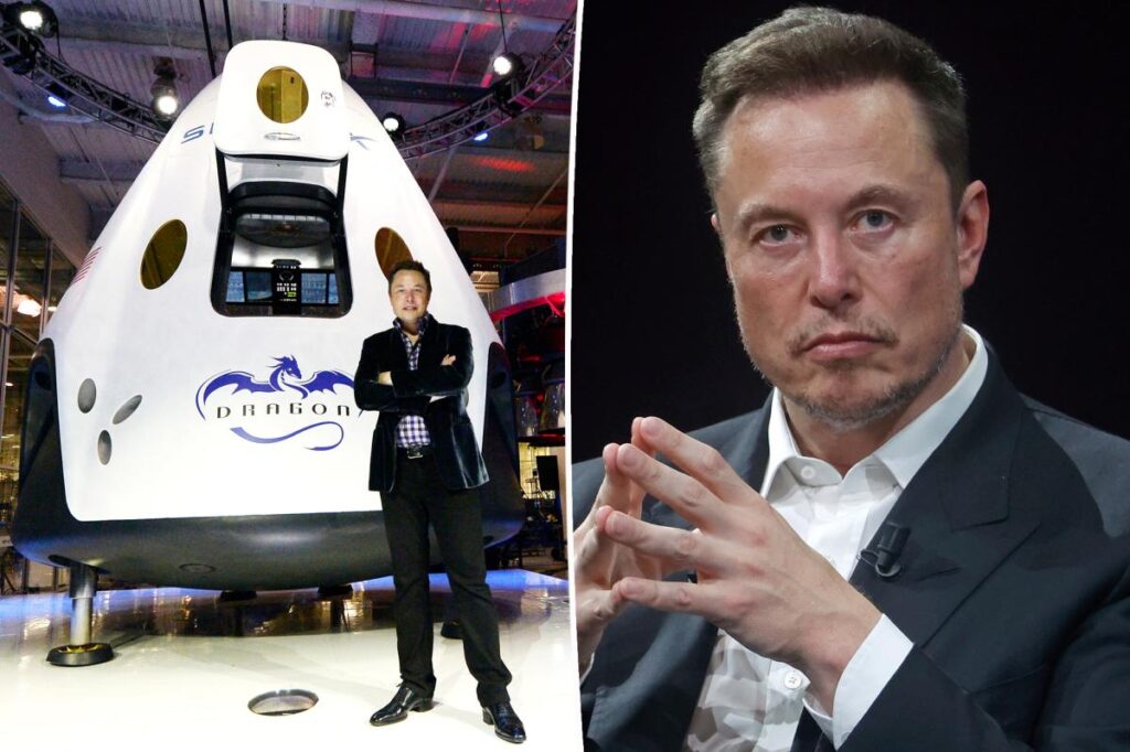 Elon Musk, the world’s first millionaire, attends a private SpaceX IPO celebration