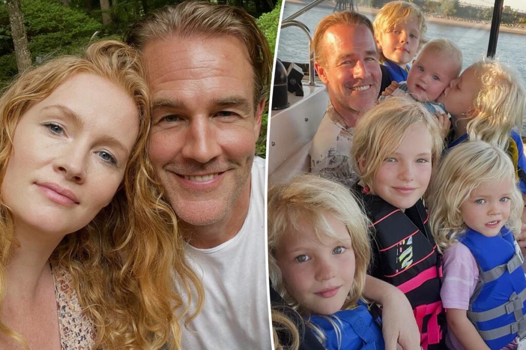 James Van Der Beek’s wife pays tribute to late actor on first Father’s Day since his death