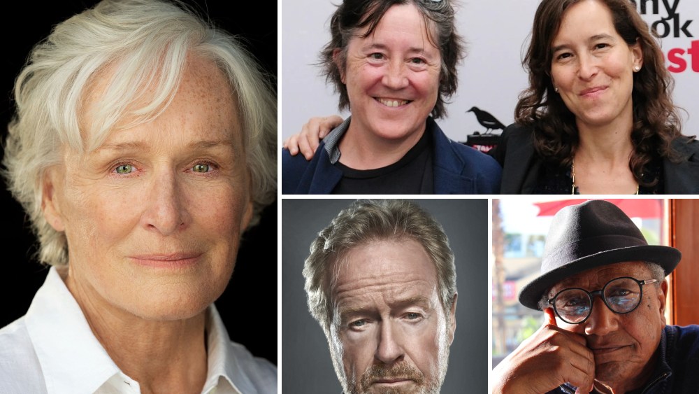 Glenn Close and Ridley Scott win honorary Oscars
