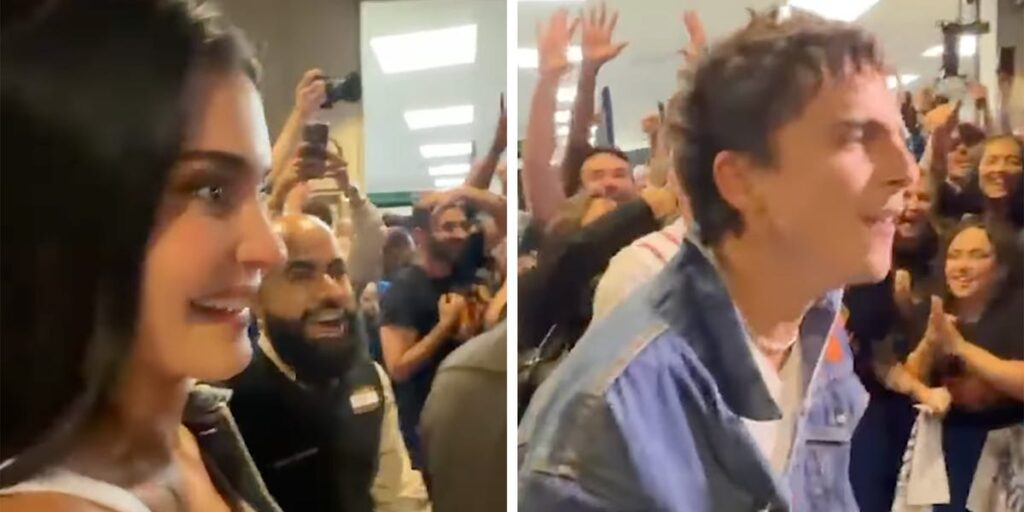 See Kylie Jenner’s perfect reaction to Timothée Chalamet losing in Knicks win
