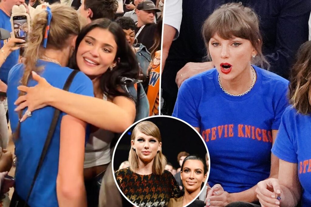 Taylor Swift clashes with Kylie Jenner at Knicks game after feud with Kim Kardashian