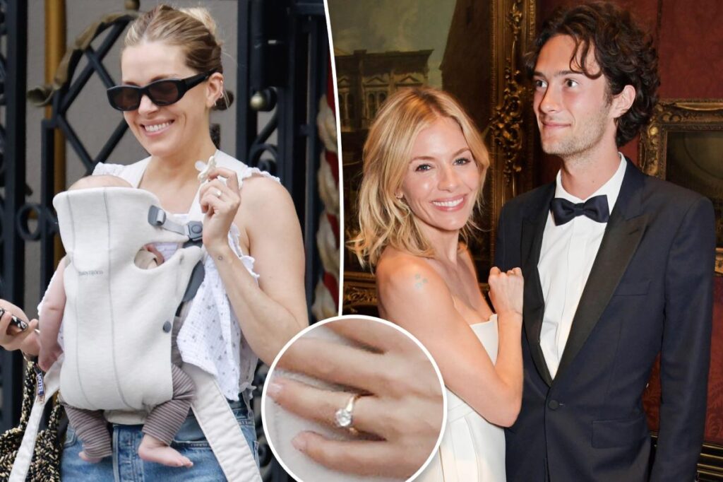 Sienna Miller engaged to Oli Green after birth of second child: Report