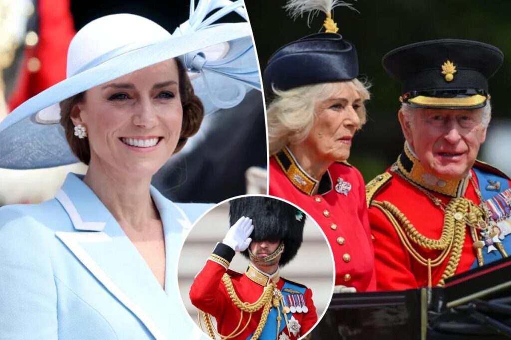 Kate Middleton and Prince William join King Charles for ‘Trooping the Color’