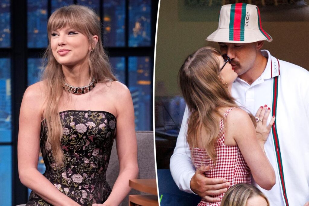 Taylor Swift’s plane lands in New York area days before wedding to Travis Kelsey