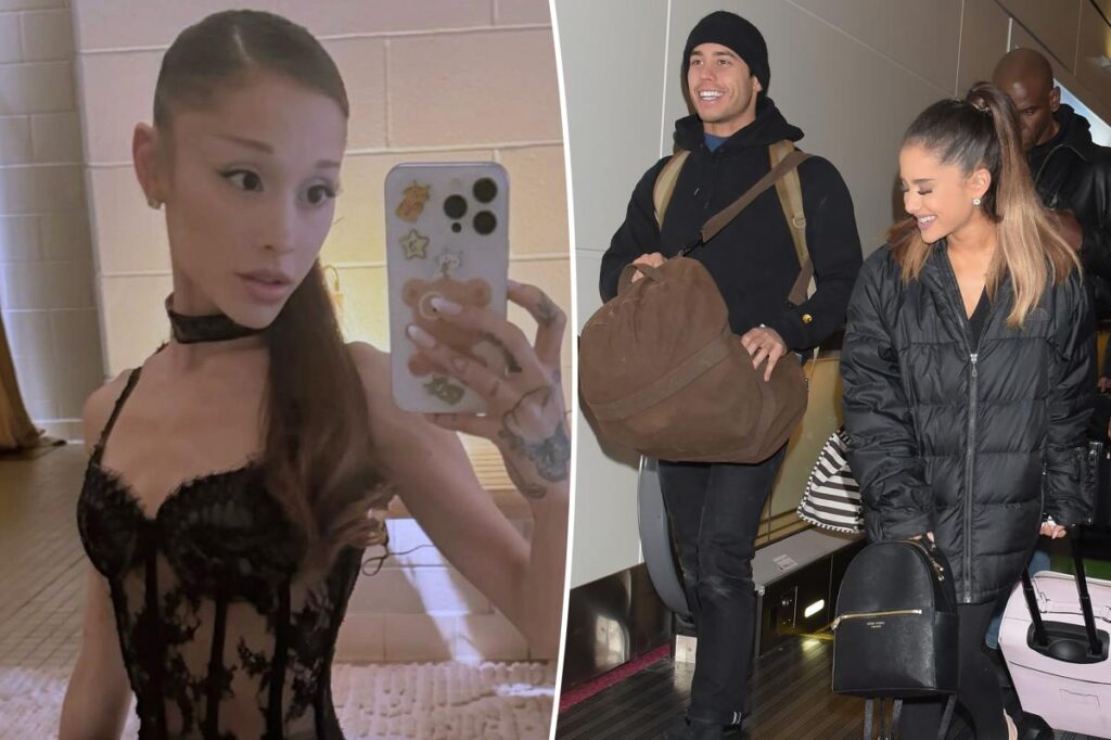 Ariana Grande and Ricky Alvarez get cozy while strolling in Central Park