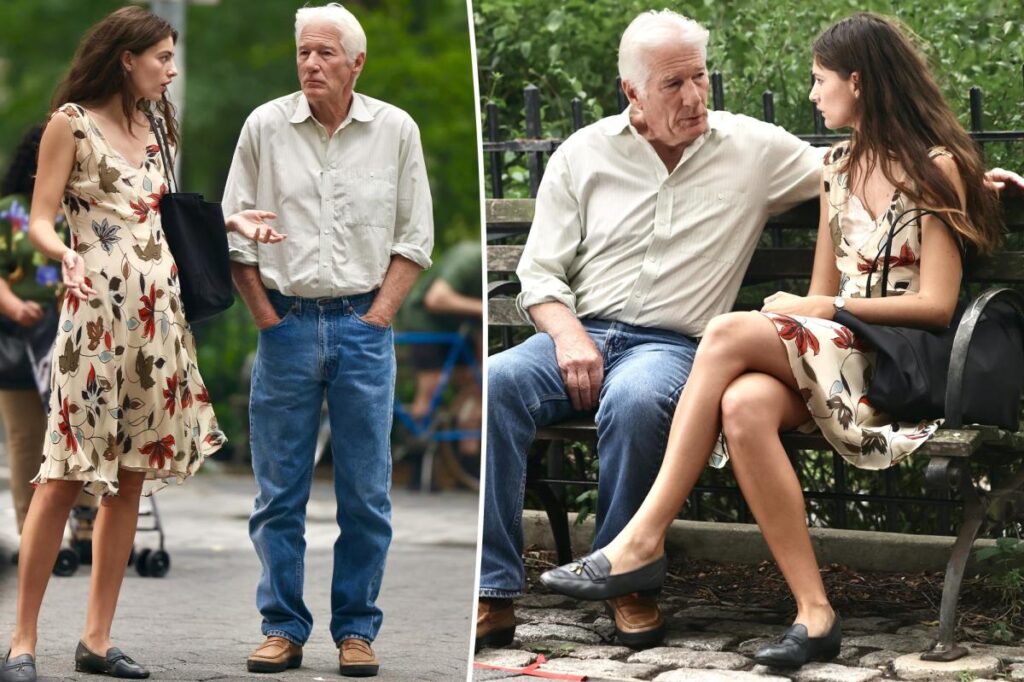 Richard Gere, 76, befriends much younger on-screen girlfriend, 28, while filming new movie