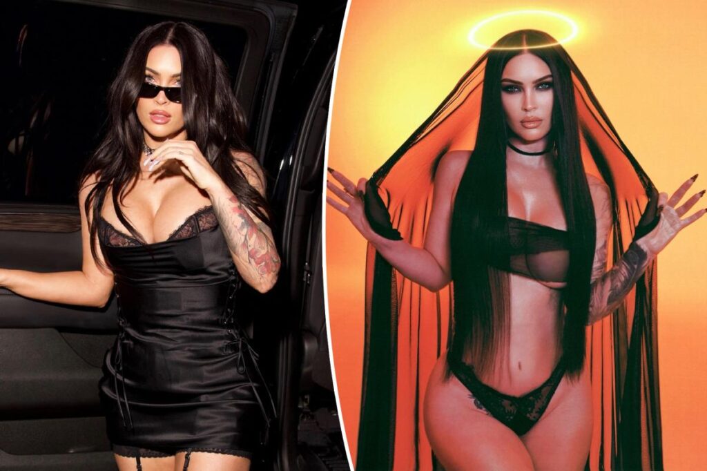 Megan Fox takes a hard swipe at ex-boyfriend after haters label her lingerie photos ’embarrassing’