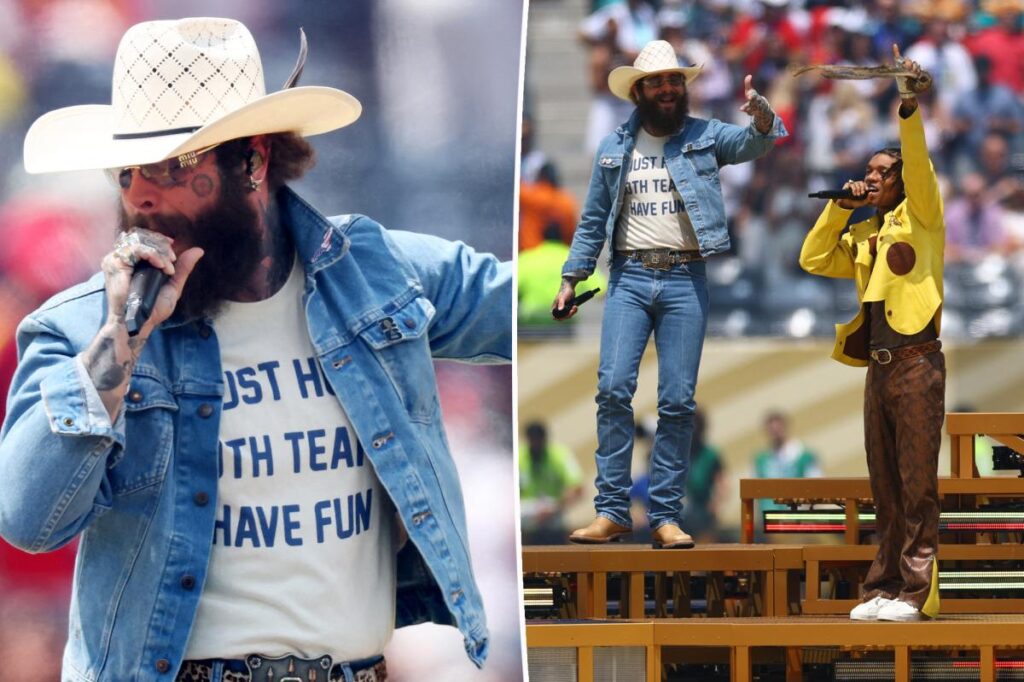 Post Malone kicks off 2026 World Cup finals with emotional performance with Swae Lee