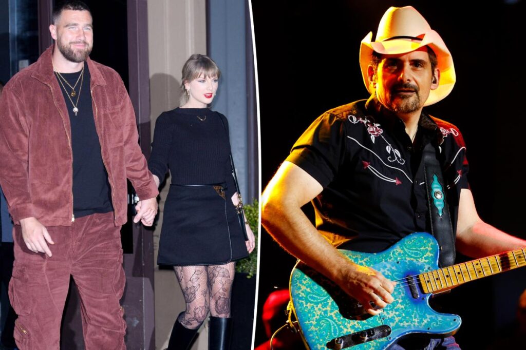 Brad Paisley fiercely defends Taylor Swift and Travis Kelce’s MSG wedding