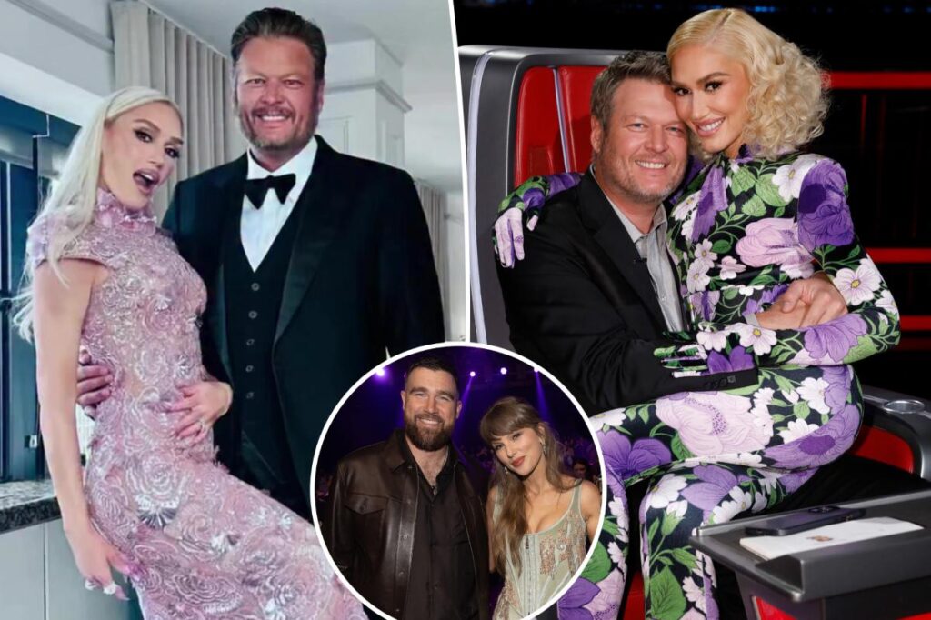 Did Gwen Stefani and Blake Shelton celebrate their 5th wedding anniversary at Taylor Swift and Travis Kelce’s wedding?