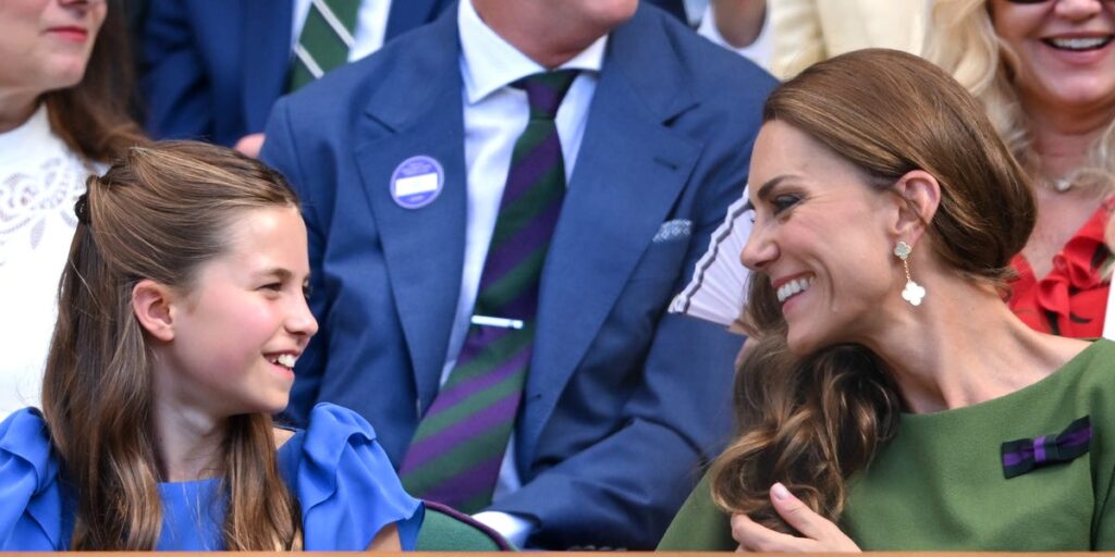 Duchess Kate takes Princess Charlotte and Prince George to Wimbledon