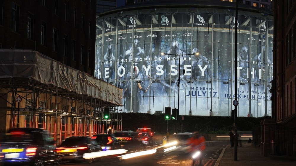 ‘Odyssey’ weekend opening breaks BFI Imax record
