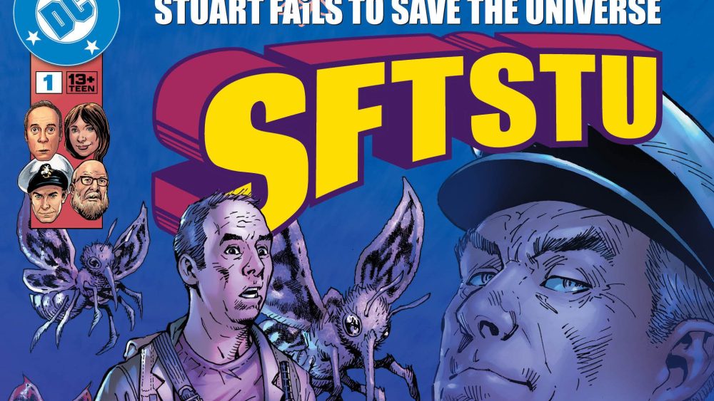 Stuart Couldn’t Save the Universe DC Comic Book Passes at Comic-Con