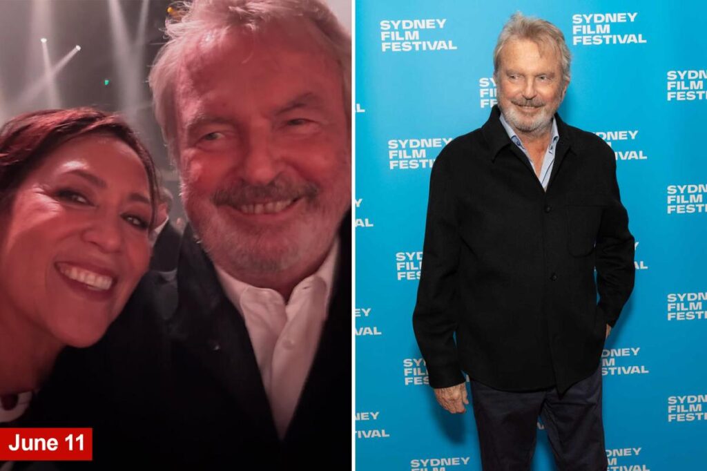 ‘Jurassic Park’ star Sam Neill shines in his final public appearance before passing away at age 78
