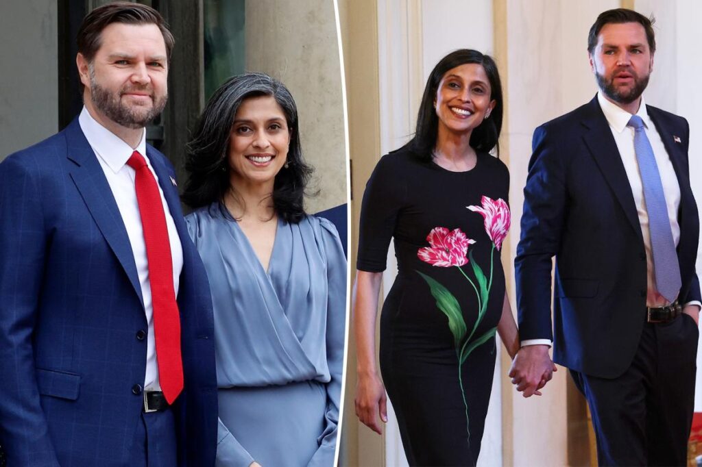 Vice President J.D. Vance’s wife Usha gives birth to her fourth child